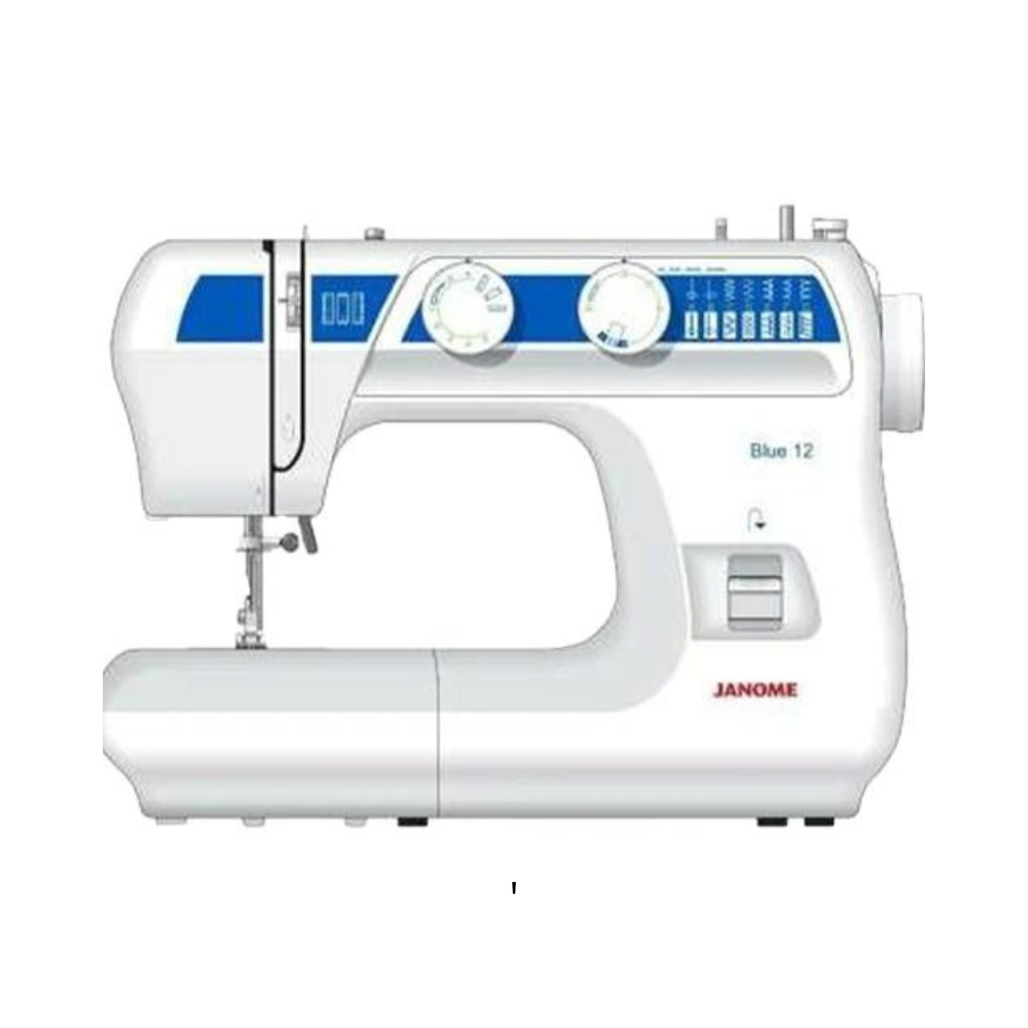 12+ Sewing Machine Sewing Janome Blue 12 Sewing Machine:Your Gateway to Creative Possibilities in